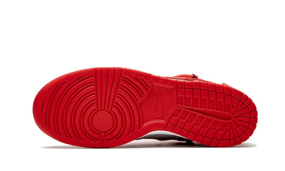 Tênis Nike Dunk Low x Off-White "University Red" Vermelho - CT0856-600