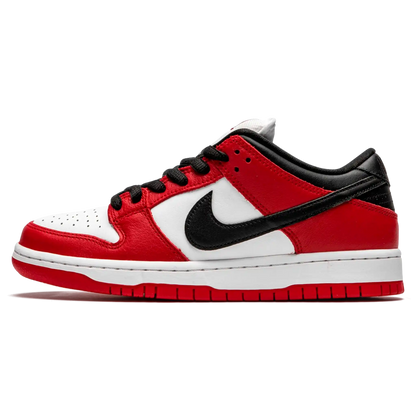 Tênis Nike Dunk Low SB "Chicago" Vermelho / Branco - BQ6817-600
