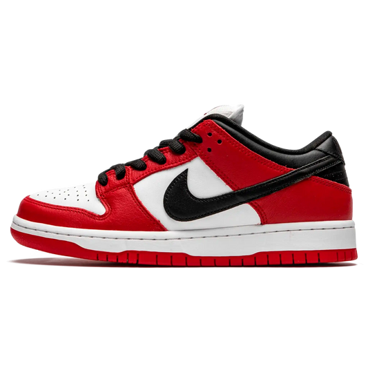 Tênis Nike Dunk Low SB "Chicago" Vermelho / Branco - BQ6817-600