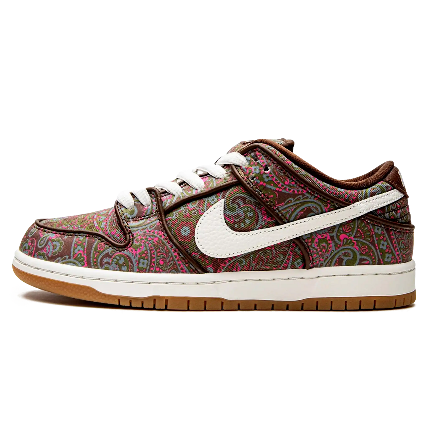 Tênis Nike Dunk Low SB "Paisley Brown" Marrom - DH7534-200