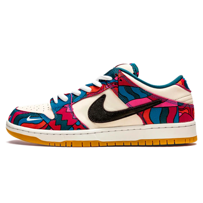 Tênis Nike Dunk Low SB x Parra "Abstract Art" Colorido - DH7695-600