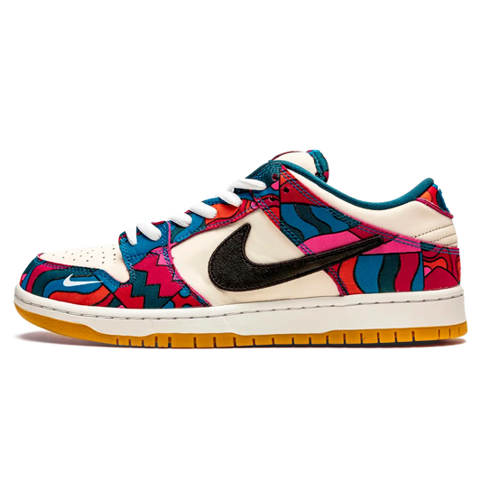 Tênis Nike Dunk Low SB x Parra "Abstract Art" Colorido - DH7695-600