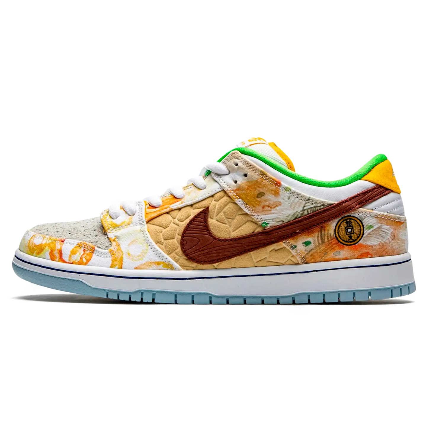 Tênis Nike Dunk Low SB "Street Hawker" Colorido - CV1628-800
