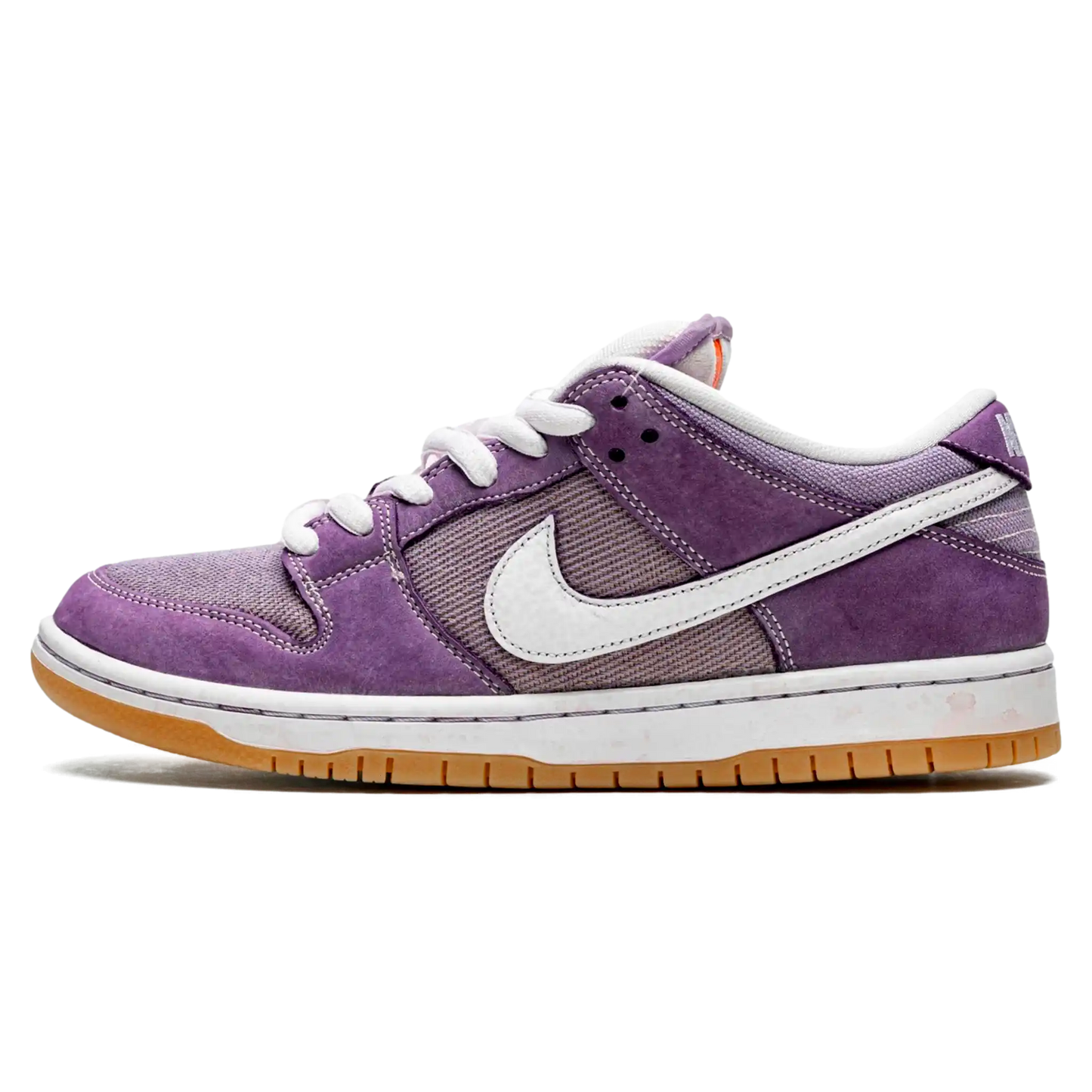 Tênis Nike Dunk Low SB "Unbleached" Roxo - DA9658-500