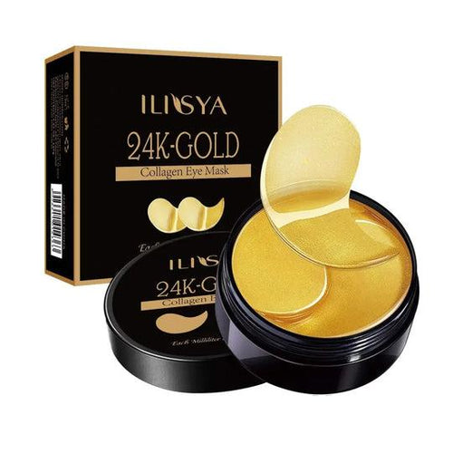 Máscara Anti Olheira e Rugas 24K