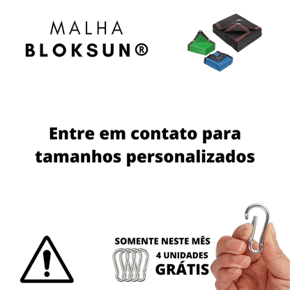 Sombreador Malha BlokSun - Proteja Qualquer Coisa do Sol