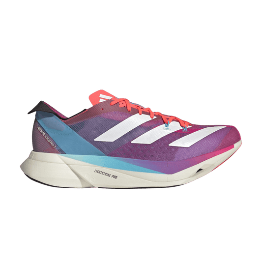 Tênis Adidas Adizero Adios Pro 3 'Signal Pink Cyan' - GW7258