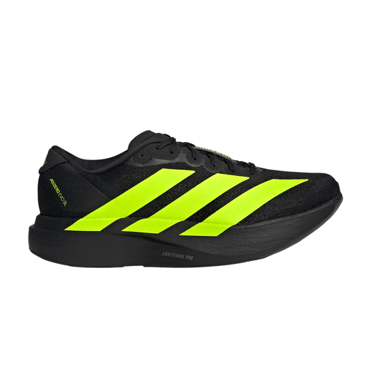 Tênis Adidas Adizero Evo SL 'Black Lucid Lemon' - JR3420