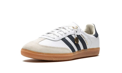 Tênis Adidas Samba OG x Sporty & Rich "Cloud White" - HP3354