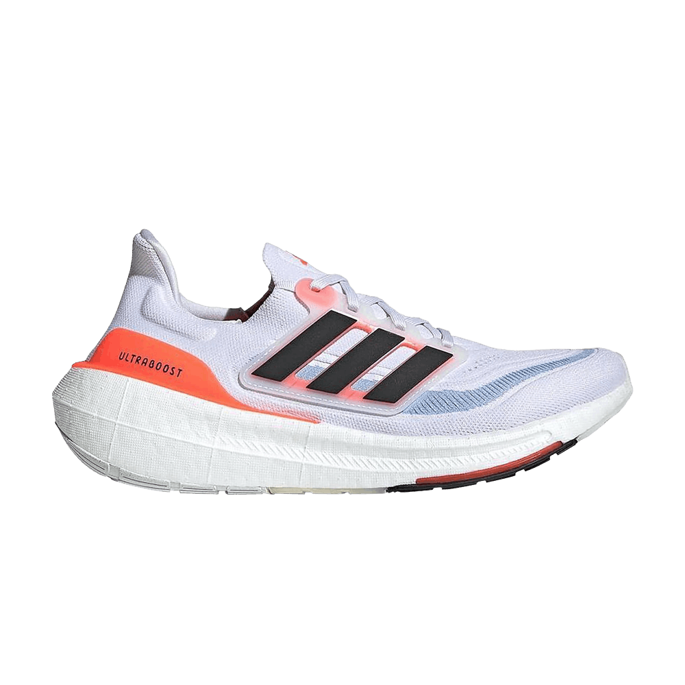 Tênis Adidas UltraBoost Light 23 'White Solar Red' - HQ6351