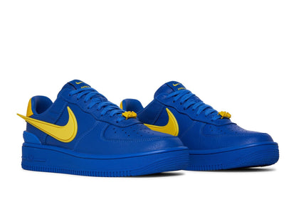 Tênis Ambush x Nike Air Force 1 Low Game Royal and Vivid Sulphur Azul - DV3464-400