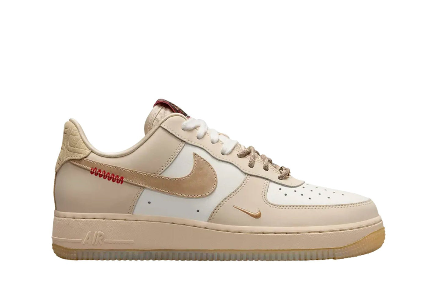 Tênis Nike Air Force 1 07 LX Year of Snake 2025 Bege - HV5990-172