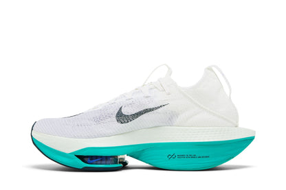 Tênis Nike Air Zoom Alphafly NEXT% 2 'White Clear Jade' Branco - DN3555-100