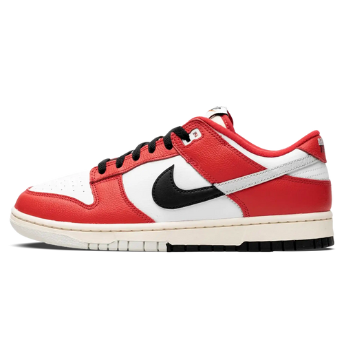 Tênis Nike Dunk Low Masculino "Chicago Split" Vermelho - DZ2536-600