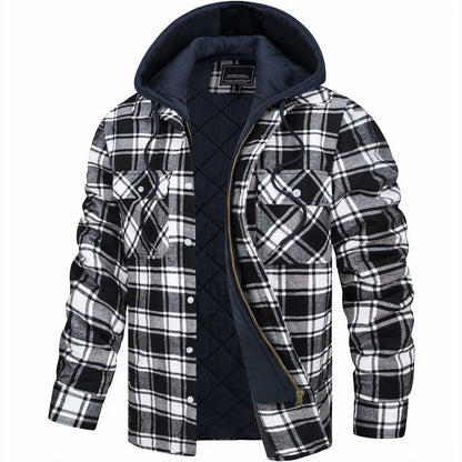 Axel | Karo-jacket with Reißverschluss