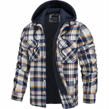 Axel | Karo-jacket with Reißverschluss