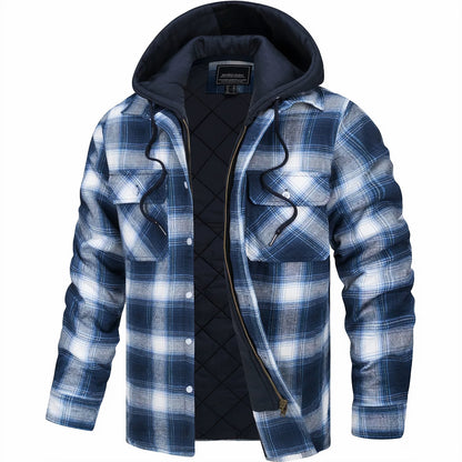 Axel | Karo-jacket with Reißverschluss