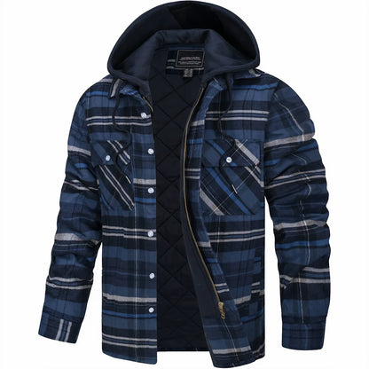 Axel | Karo-jacket with Reißverschluss