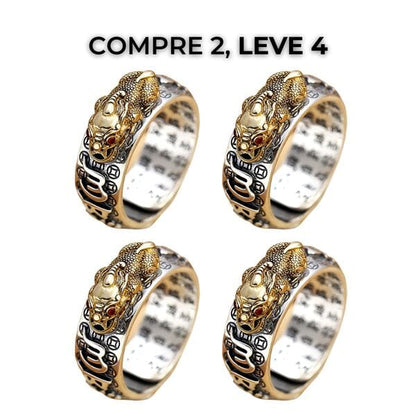 Anel da Riqueza e Prosperidade Feng Shui Original Joias & Acessórios (Anel 1) Dashui Compre 2 Leve 4 (74% off) 