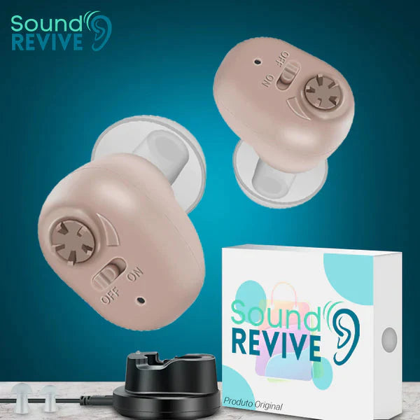 Aparelho Auditivo Discreto Recarregável - ReviveSound Eletrônicos (Aparelho Auditivo 1) Dm Stores 