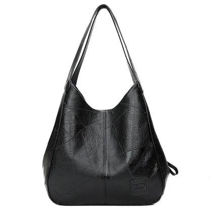 Bolsa De Couro Feminina Mônaco Roupas (Bolsa Feminina 1) Dashui Preto 