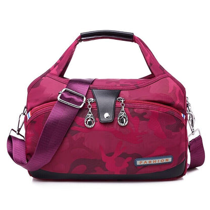 Bolsa Fashion Onlivix - Antifurto - Impermeável Joias & Acessórios (Bolsa 1) Dashui Vermelho Camuflado 