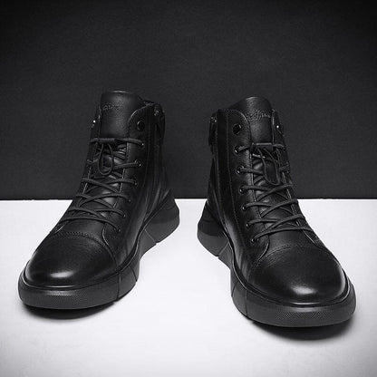 Bota de Couro Martin Italiano Calçados (Bota Masculina 1) Dashui 
