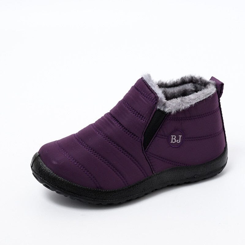 Bota De Inverno - BJ Confort Flex Calçados (Bota Feminina 9) Dashui Roxo 35 