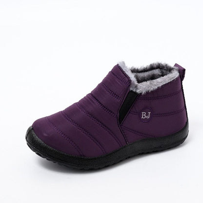 Bota De Inverno - BJ Confort Flex Calçados (Bota Feminina 9) Dashui Roxo 35 