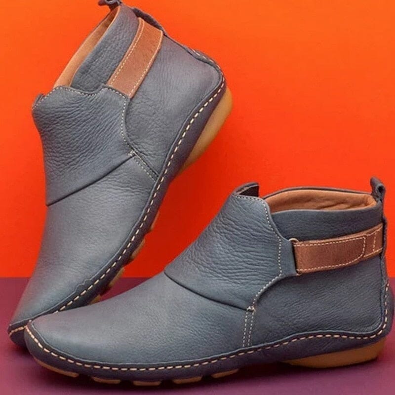 Bota Feminina Lana Calçados (Bota Feminina 4) Dashui Cinza 35 