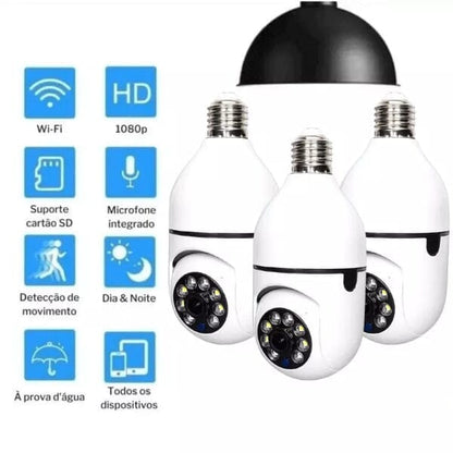 Câmera de Segurança 360º Rotativa SecurityMax Eletrônicos (Câmera 2) Dashui 