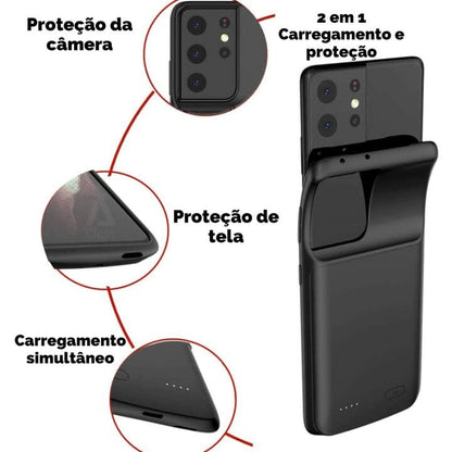 Capa Carregadora Power Bank Eletrônicos (Acessórios para Celular 2) Dashui 