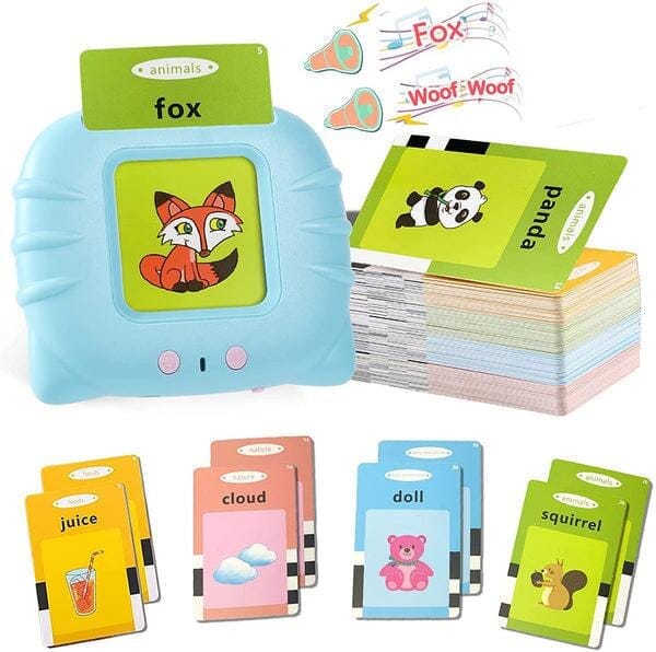 CardKids Educacional para Aprender Inglês 224 Palavras Infantil (Carta Educacional 1) Dashui 
