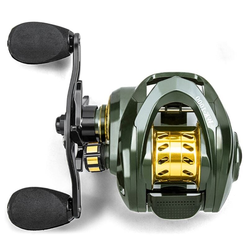 Carretilha de Pesca Anti Cabeleira 14 Rolamentos Titan Pro Esportes (Carretilha de Pesca 3) Dashui Esquerda 