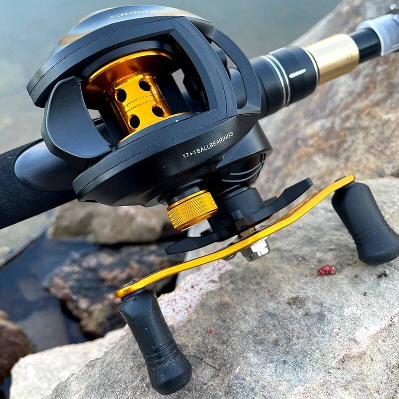 Carretilha de Pesca Ghotda GF2000 18 Rolamentos e Drag 8kg Esportes (Carretilha de Pesca 7) Dashui 