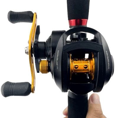 Carretilha de Pesca Ghotda GF2000 18 Rolamentos e Drag 8kg Esportes (Carretilha de Pesca 7) Dashui Esquerda 
