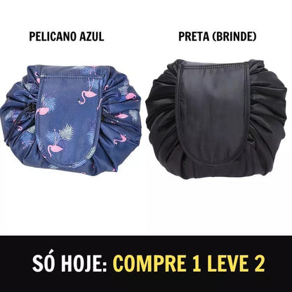 CosmeticBag - A Necessaire Definitiva (COMPRE 1 LEVE 2) Saude & Beleza (Cosméticos 1) Dashui Pelicano Azul + Preto 