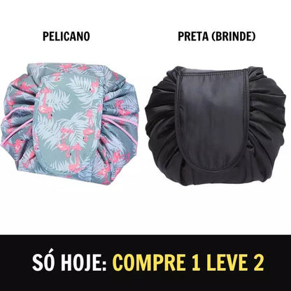CosmeticBag - A Necessaire Definitiva (COMPRE 1 LEVE 2) Saude & Beleza (Cosméticos 1) Dashui Pelicano + Preto 