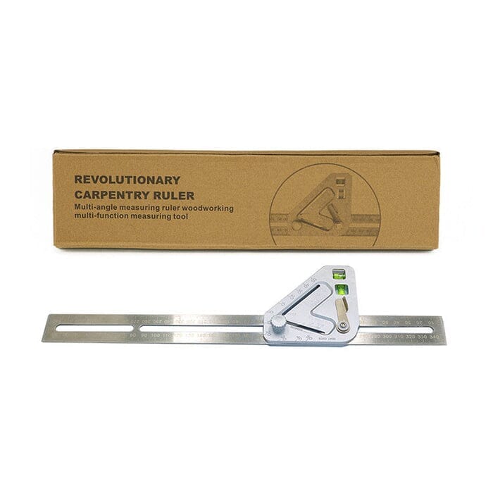 Esquadro Ajustável de Alumínio Multifuncional Com Nível Ferramentas (Esquadro 1) Dashui 