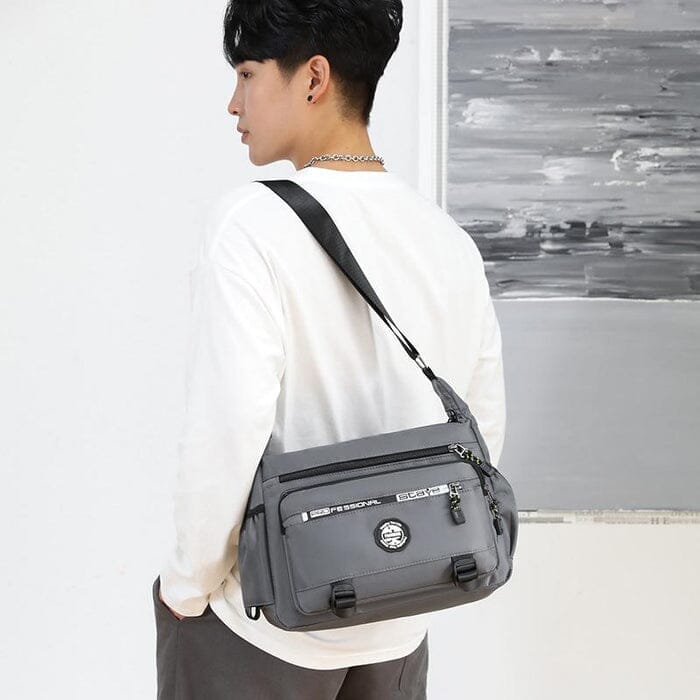 Mochila de Ombro Masculina À Prova d'Água - AquaShield Joias & Acessórios (Mochila 1) Dashui 