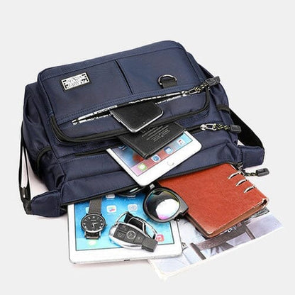 Mochila de Ombro Masculina À Prova d'Água - AquaShield Joias & Acessórios (Mochila 1) Dashui 