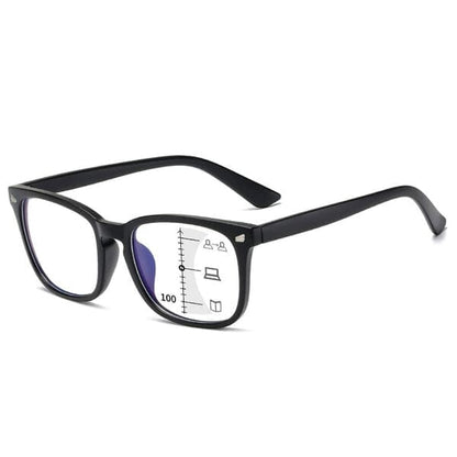 Óculos Multifocal Hemp Jóias & Acessórios (Óculos 4) Dashui Preto Fosco 0 