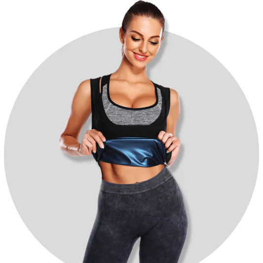 Regata Modeladora Up - Efeito Sauna Saúde & Beleza (Regata modeladora 1) Dm Stores 