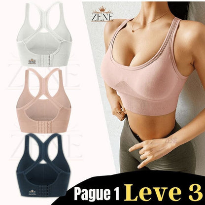 Sutiã Up Confort Roupas (Sutiãs e Calcinhas 1) Dashui Branco+Azul+Bege P 